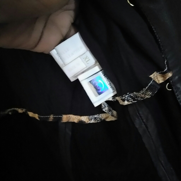 ๐โจR.CAVALLI ROSES LEATHER BLAZER - Picture 10 of 12